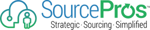 SourcePros logo with tagline Strategic Sourcing Simplified